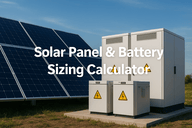 Solar Panel & Battery Sizing Calculator thumbnail